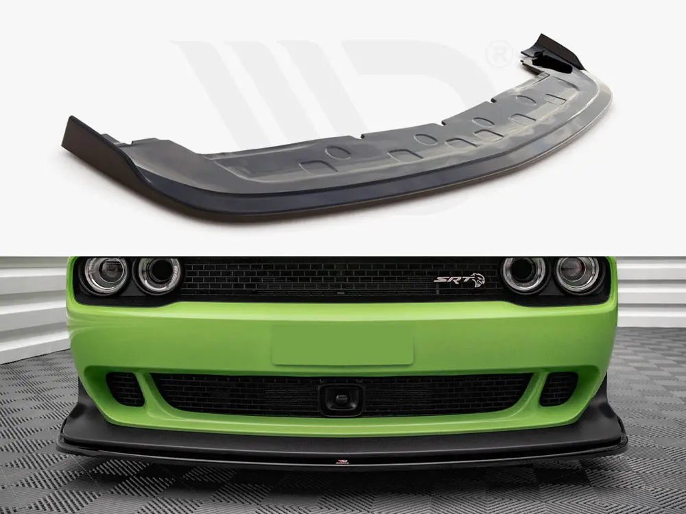 Front Splitter Dodge Challenger Srt Hellcat Widebody Mk3 1