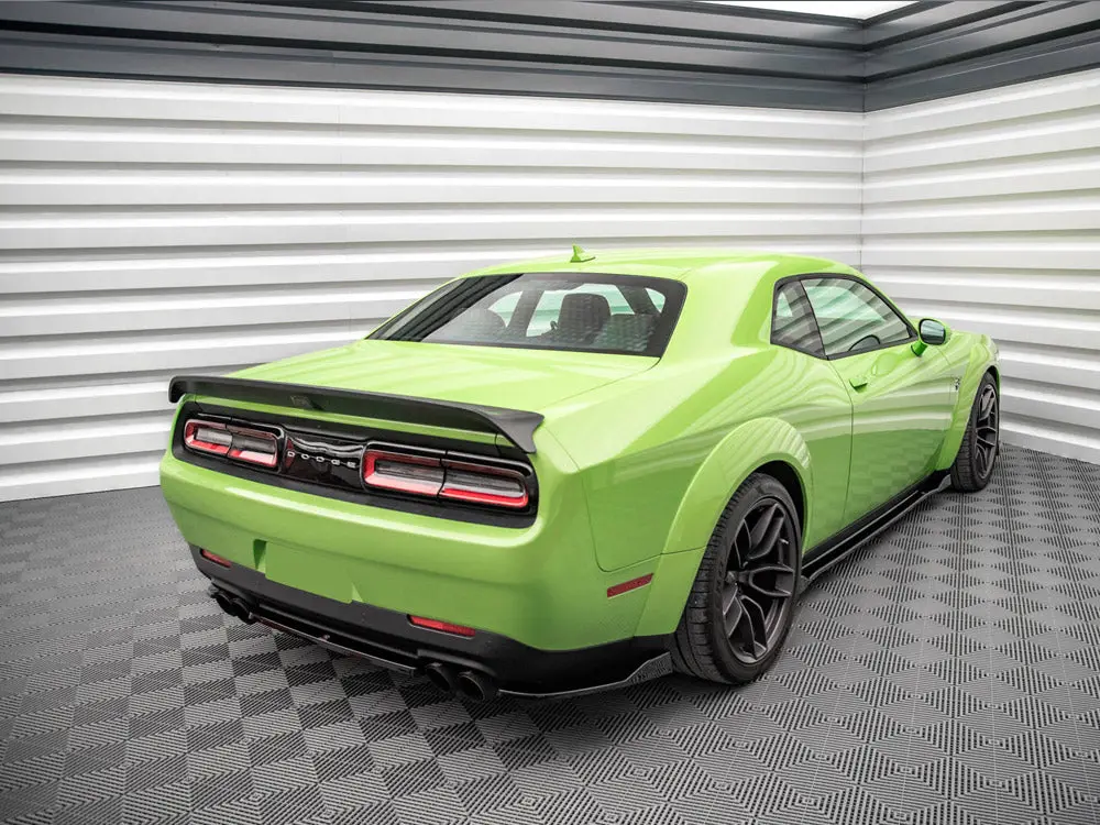 Rear Side Splitters Dodge Challenger Srt Hellcat Widebody Mk3 2