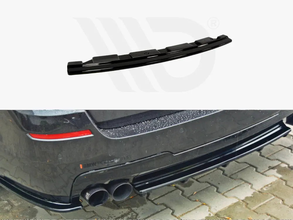 Central Rear Splitter V.2 Bmw 5 F11 M-Pack 1
