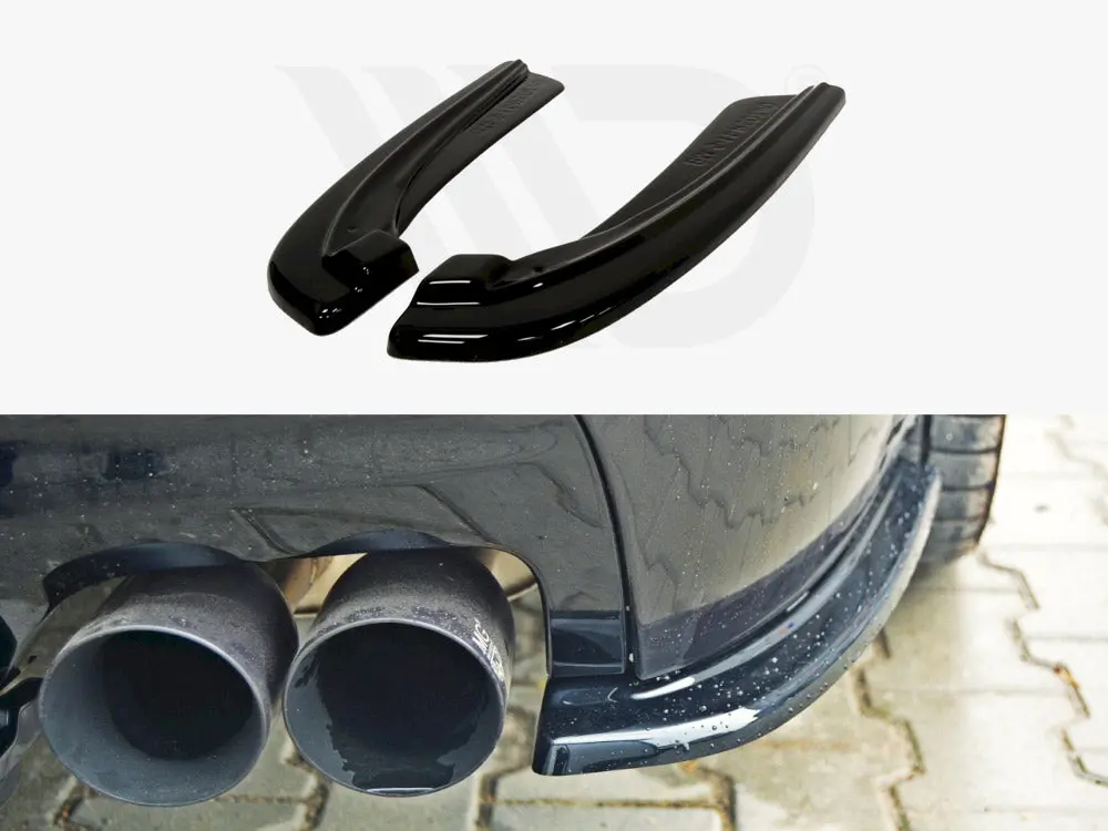 Maxton Design Rear Side Splitters Bmw 5 F11 M-Pack (Fits Two Double Exhaust Ends) 1