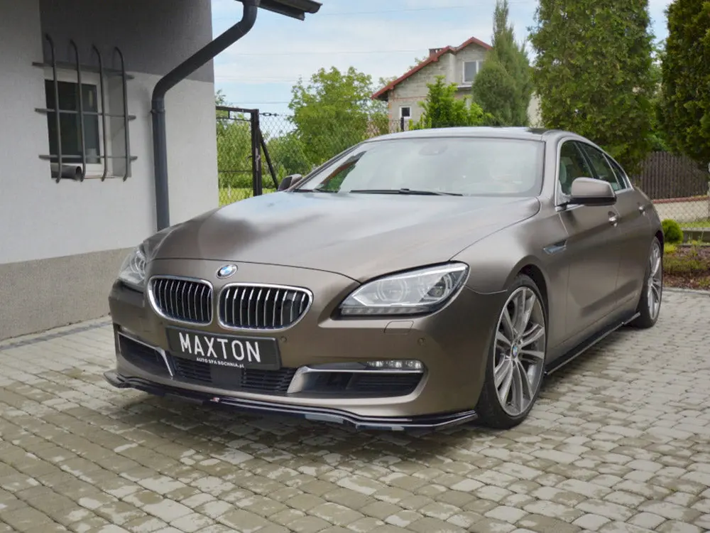 Maxton Design Front Splitter Bmw 6 Gran Coupe 2