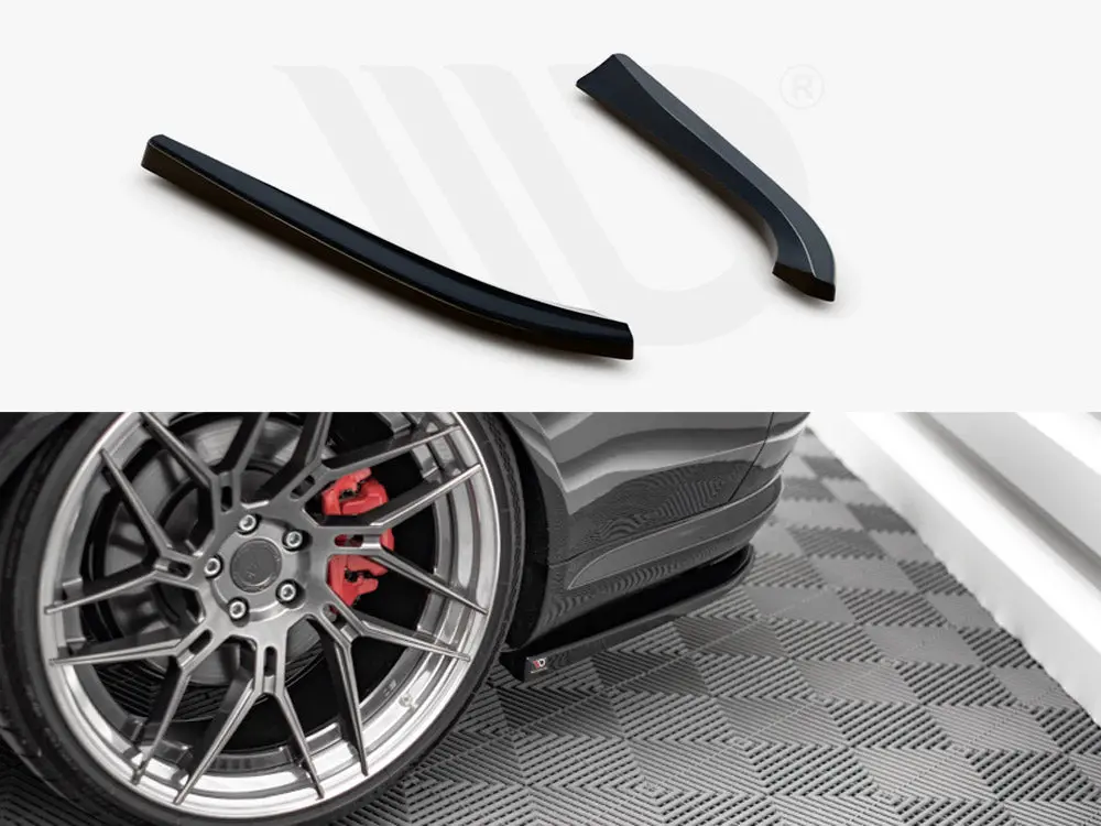 Rear Side Splitters Audi S8 D3 (2006-2010) 1