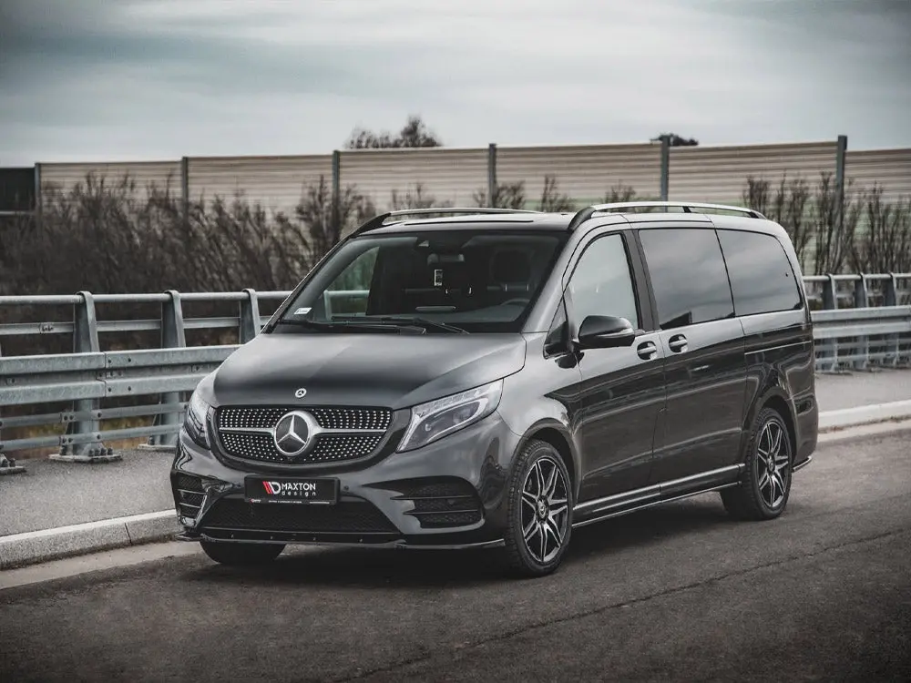 Maxton Design Front Splitter V1 Mercedes-Benz V-Class Amg-Line W447 Facelift (2019-) 2