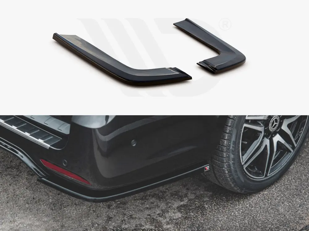 Maxton Design Rear Side Splitters V.2 Mercedes-Benz V-Class Amg-Line W447 Facelift 1