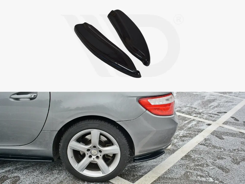 Maxton Design Rear Side Splitters V.1 Mercedes-Benz Slk R172 Standard (2011-2015) 1