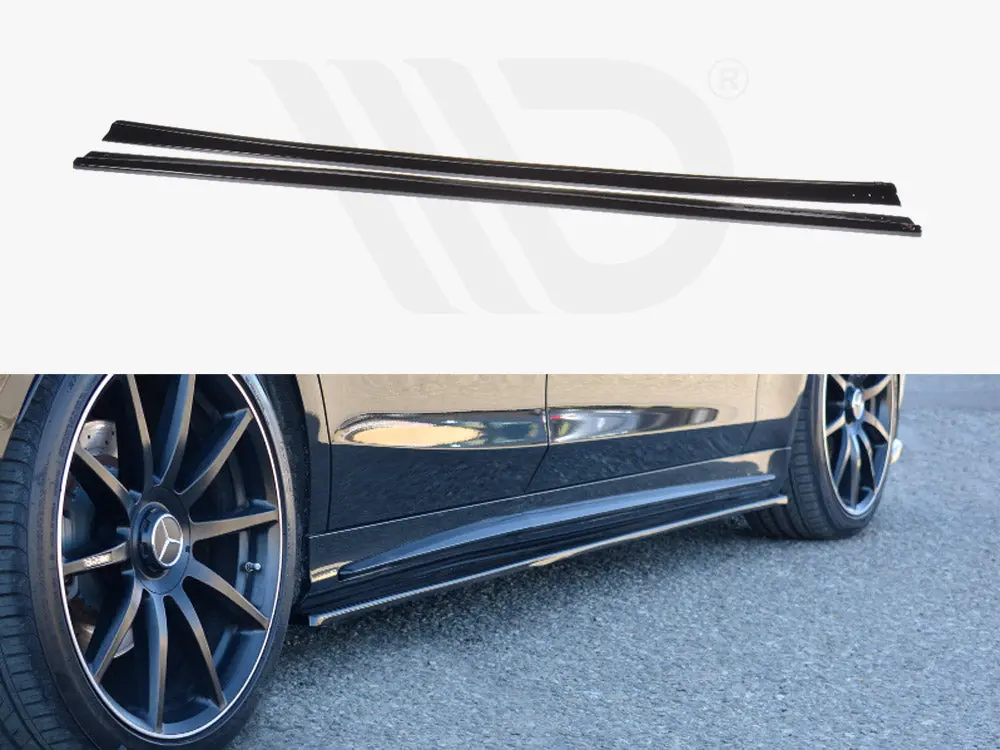 Maxton Design Side Skirts Splitters Mercedes-Benz S-Class Amg-Line W222 (2013-2017) 1