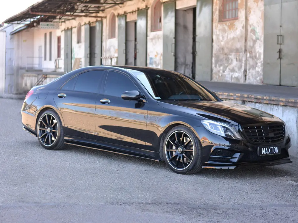 Maxton Design Side Skirts Splitters Mercedes-Benz S-Class Amg-Line W222 (2013-2017) 2