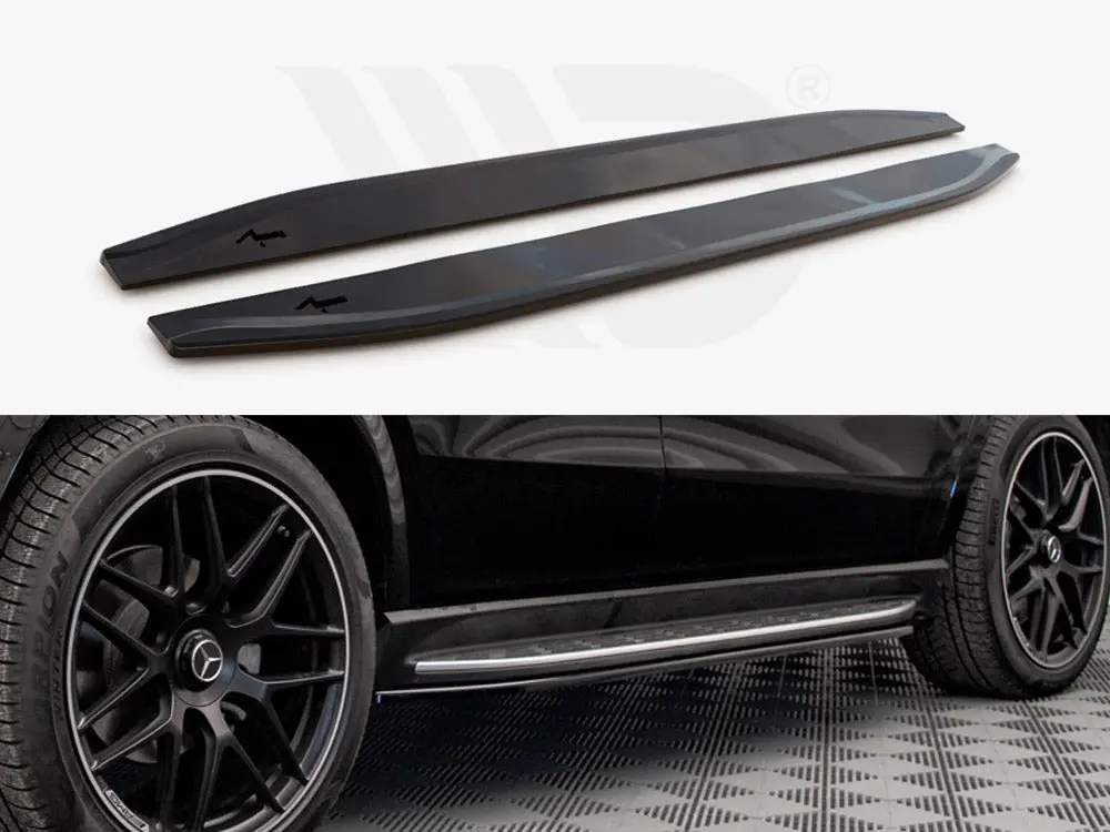 Side Skirts Diffusers Mercedes Amg-Line / Amg Gle Coupe / Suv C167 / W167 1