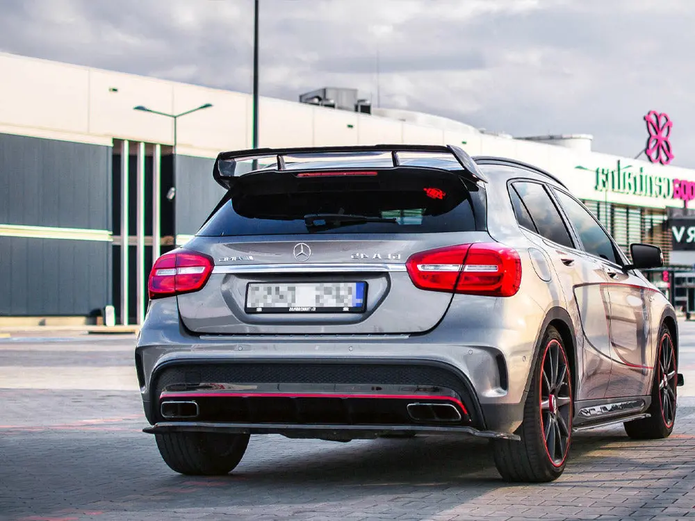 Rear Splitter (No Vertical Bars) Mercedes-Benz Gla 45 Amg Suv (X156) Pre-Facelift (2014-2017) 2
