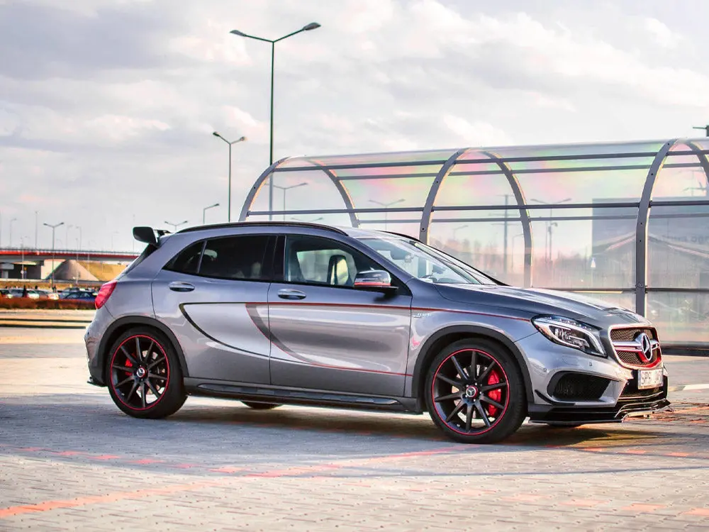 Maxton Design Side Skirts Splitters Mercedes-Benz Gla 45 Amg Suv (X156) Pre-Facelift (2014-2017) 2