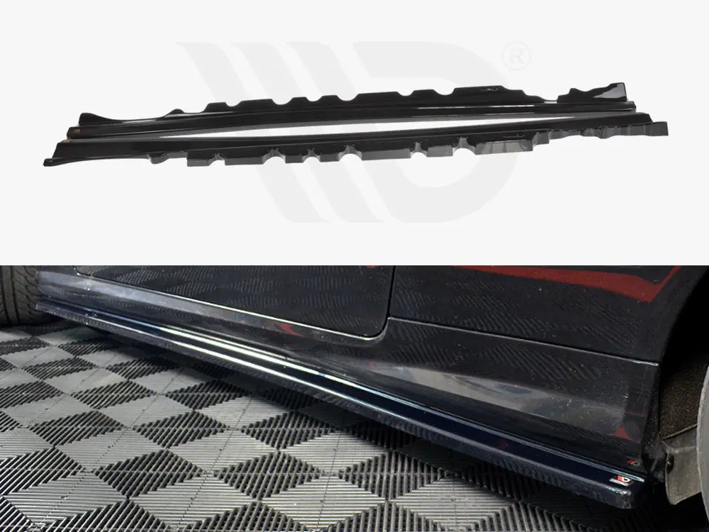 Maxton Design Side Skirts Diffusers Mercedes E-Class W207 Coupe Amg Line 1