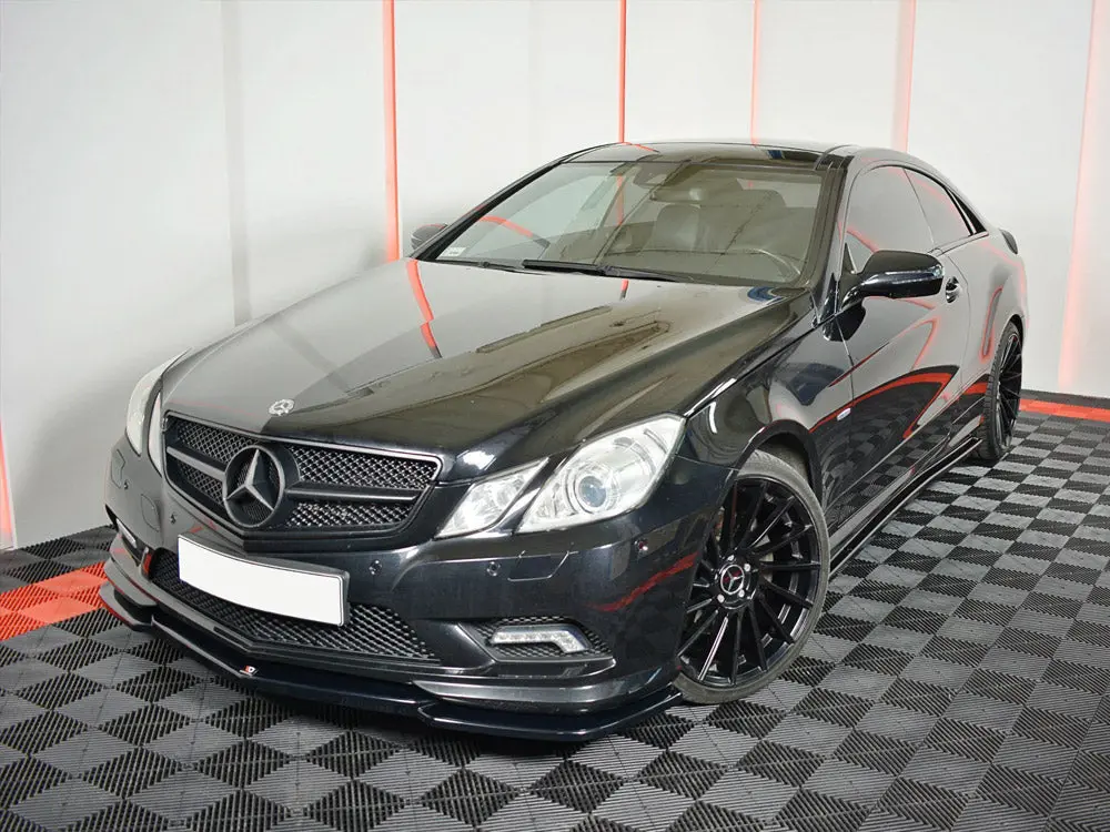 Maxton Design Side Skirts Diffusers Mercedes E-Class W207 Coupe Amg Line 2