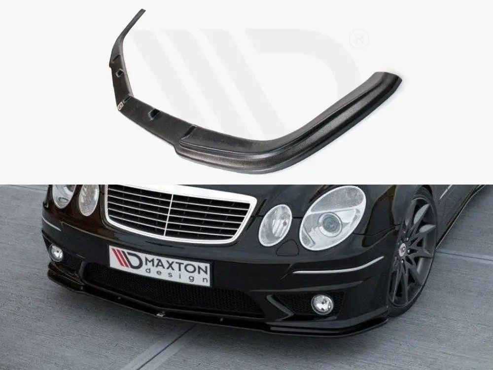 Maxton Design Front Splitter Mercedes E W211 Amg Facelift 1