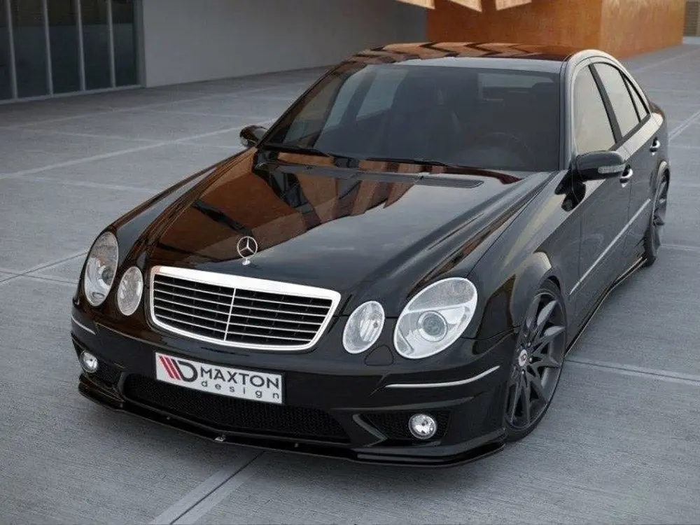 Maxton Design Front Splitter Mercedes E W211 Amg Facelift 2