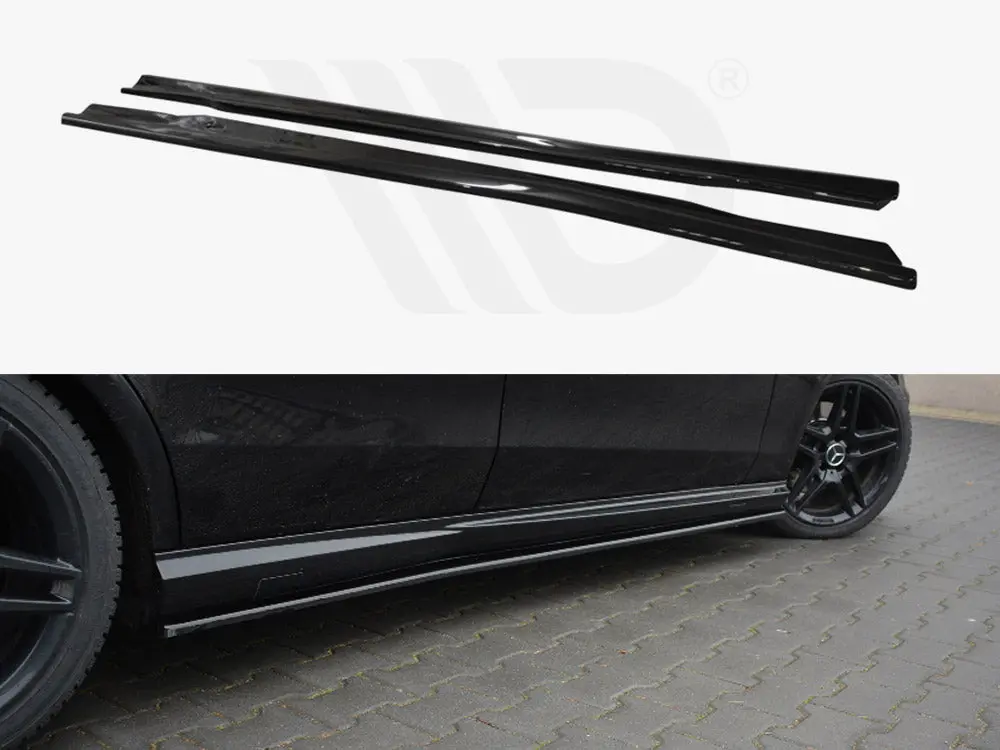 Maxton Design Side Skirts Splitters Mercedes E-Class 212 63 Amg (2009-2012) 1