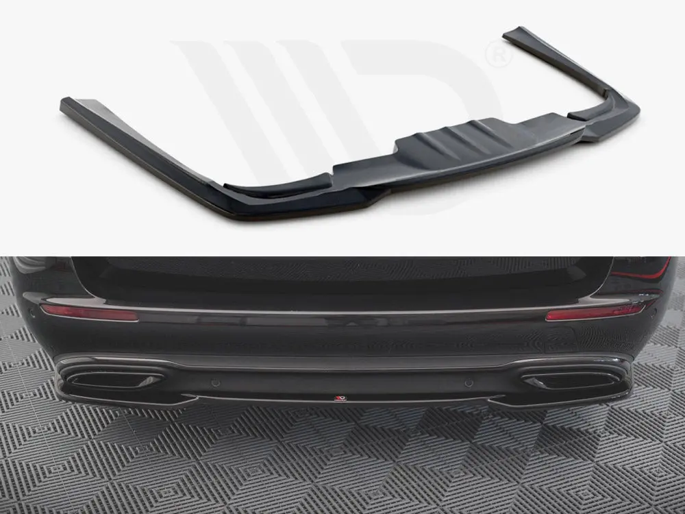 Central Rear Splitter Mercedes E W213 1