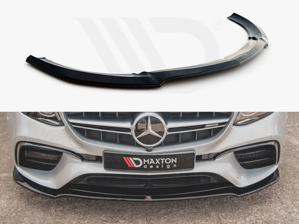Maxton Design Front Splitter V.1 Mercedes E63 Amg Estate / Saloon S213 / W213 1