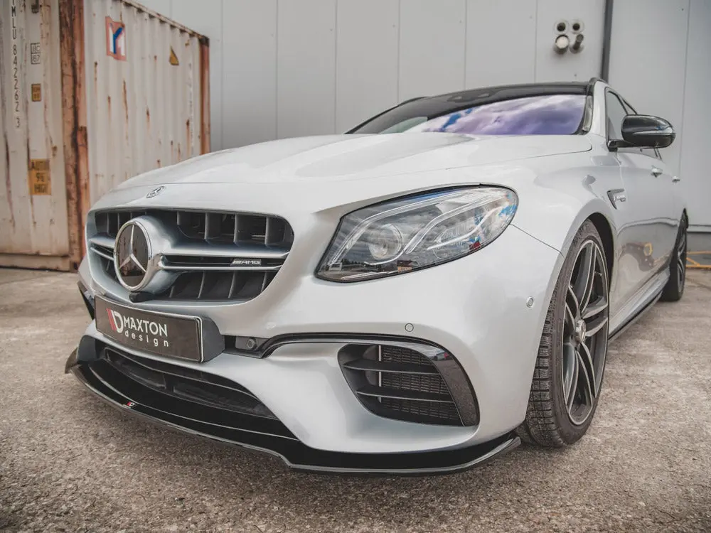 Maxton Design Front Splitter V.1 Mercedes E63 Amg Estate / Saloon S213 / W213 2