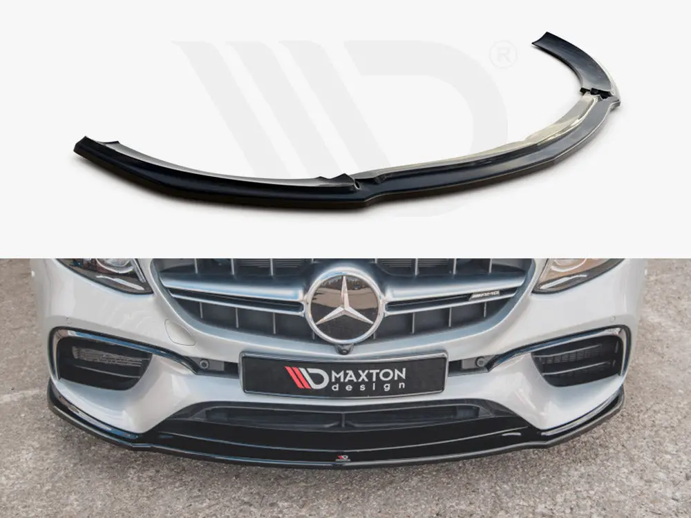 Maxton Design Front Splitter V.2 Mercedes E63 Amg Estate / Saloon S213 / W213 1