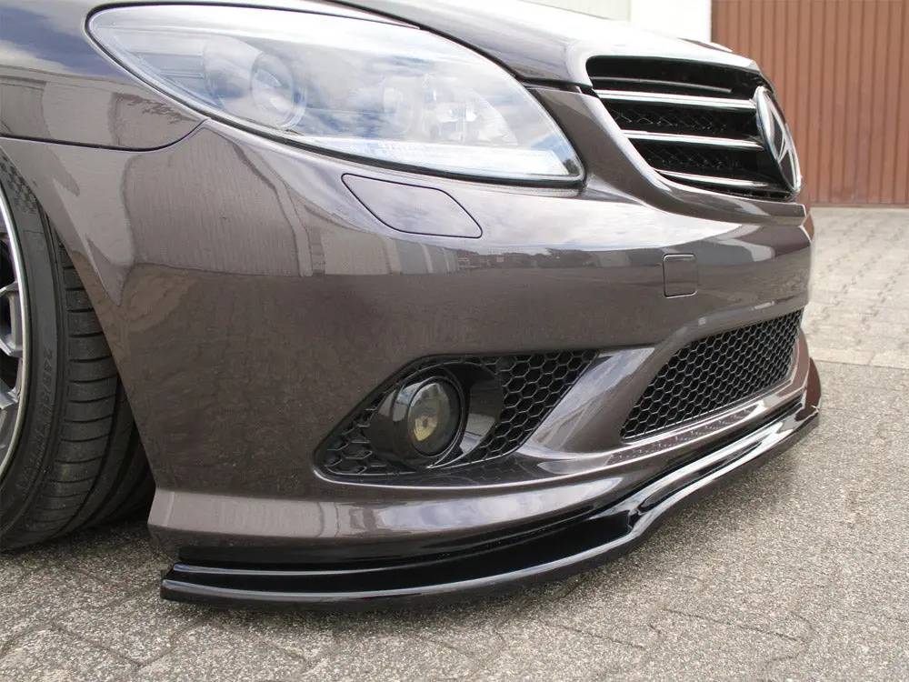 Maxton Design Front Splitter Mercedes Cl 500 C216 Amgline (2006-2010) 2