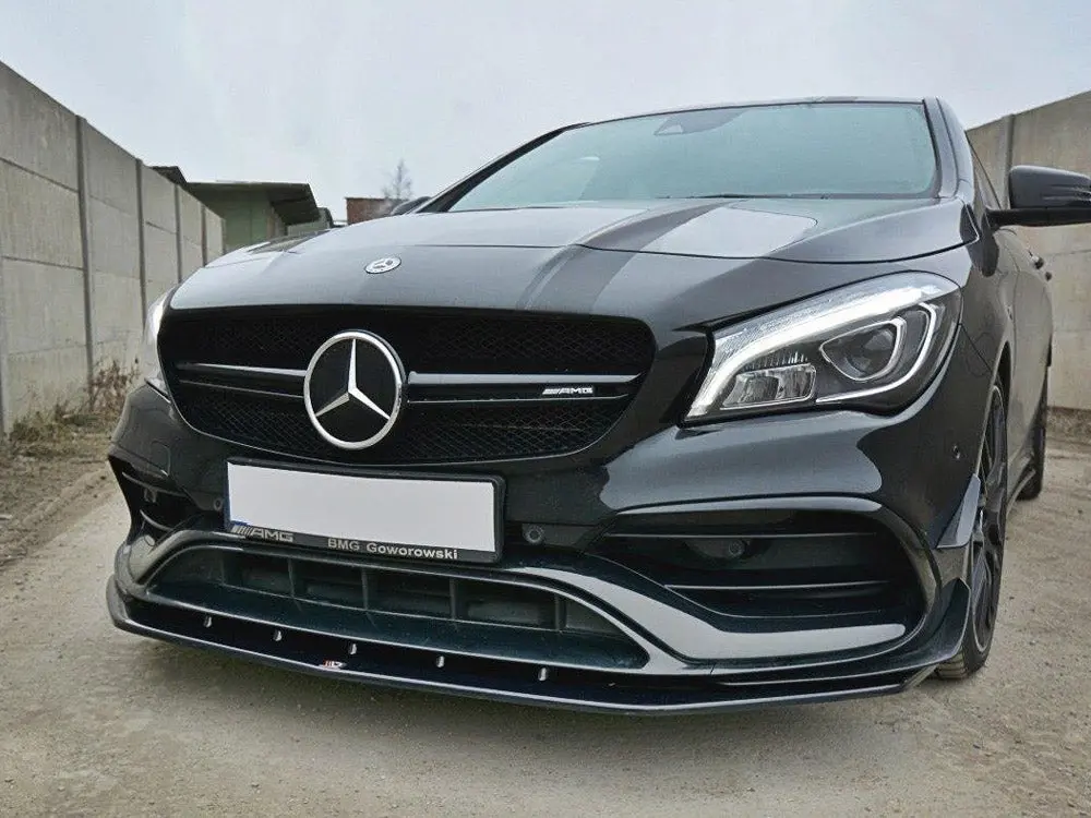 Maxton Design Front Splitter V.1 Mercedes Cla 45 Amg C117 (Facelift) (2017-Up) 2