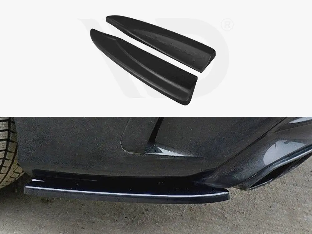 Maxton Design Rear Side Splitters Mercedes Cla A45 Amg C117 Facelift (2017-Up) 1