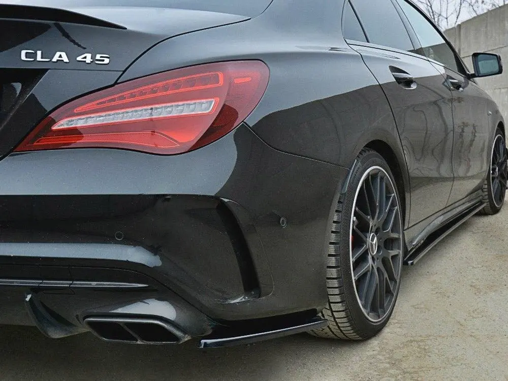 Maxton Design Rear Side Splitters Mercedes Cla A45 Amg C117 Facelift (2017-Up) 2