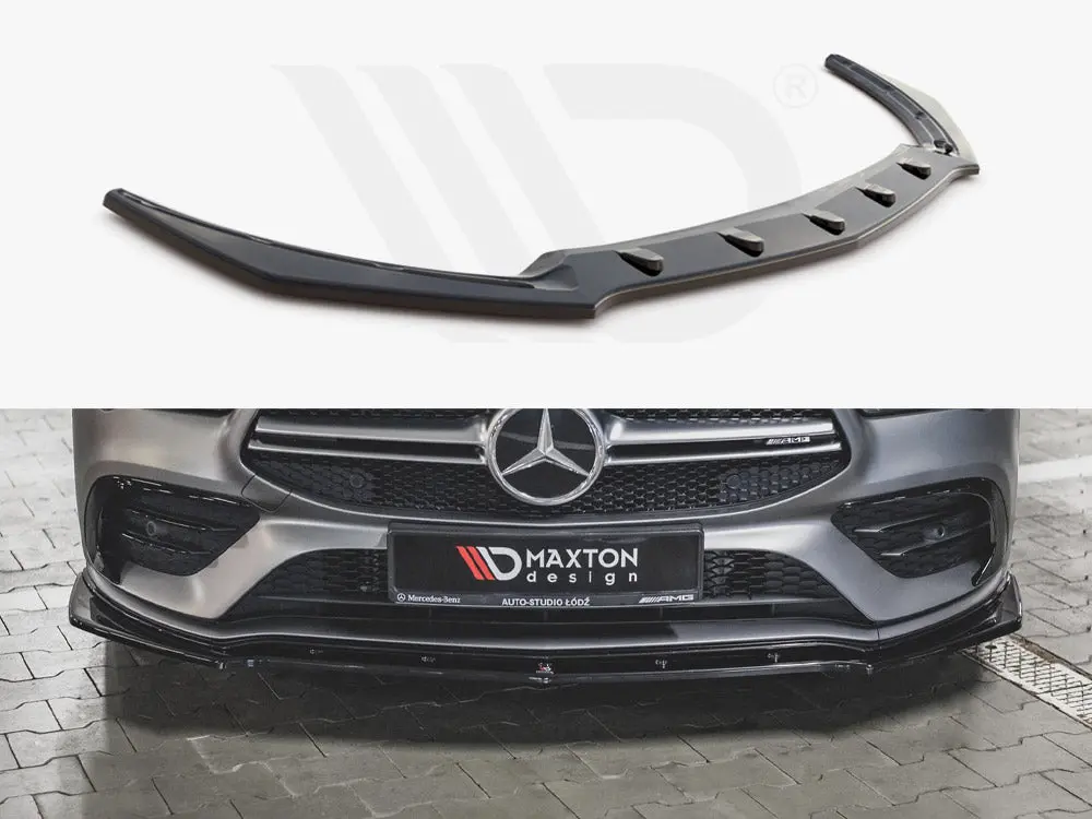 Maxton Design Front Splitter V2 Mercedes-Amg Cla 35 Aero C118 (2019-) 1