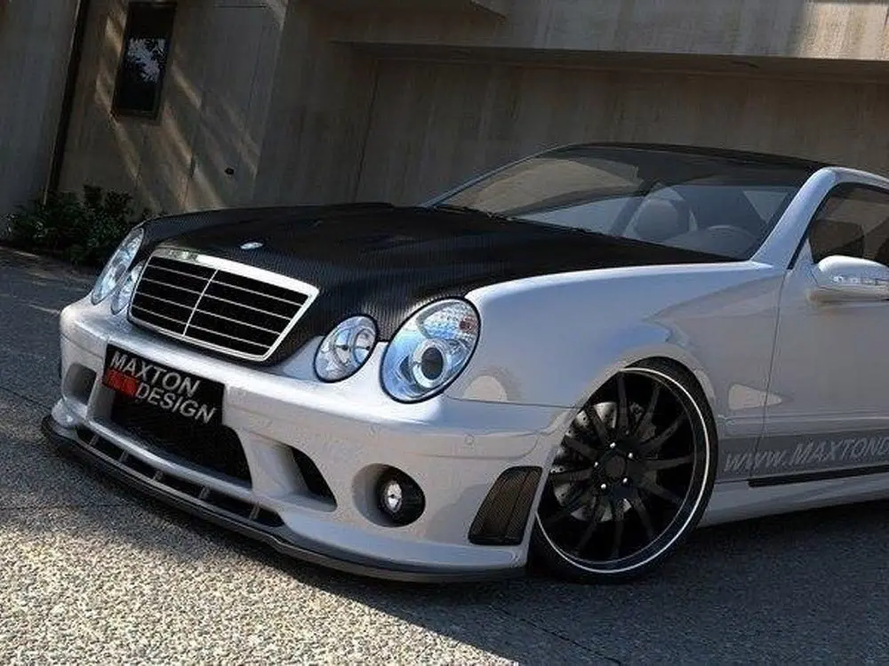 Front Splitter Mercedes Clk W208 (For Me-Clk-208-Amg204-F1 Bumper) 1