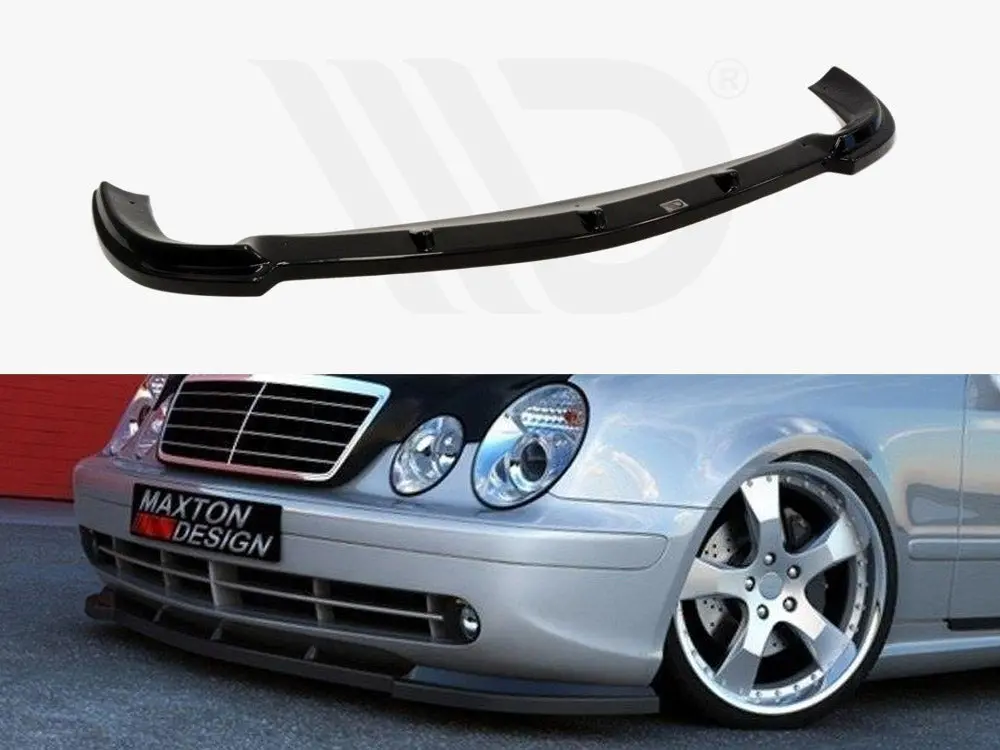 Maxton Design Front Splitter Mercedes Clk W208 (For W208 Amg) 1