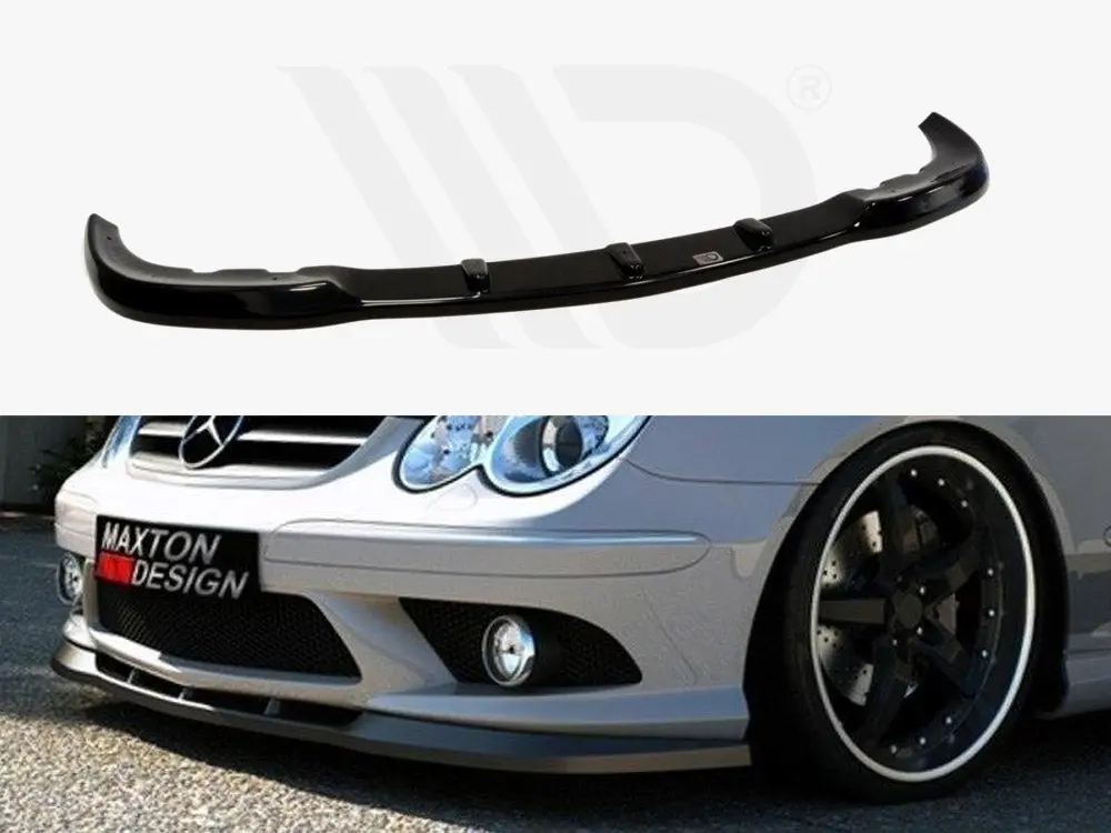Maxton Design Front Splitter Mercedes Clk W209 For Amg (2006-2009) 1