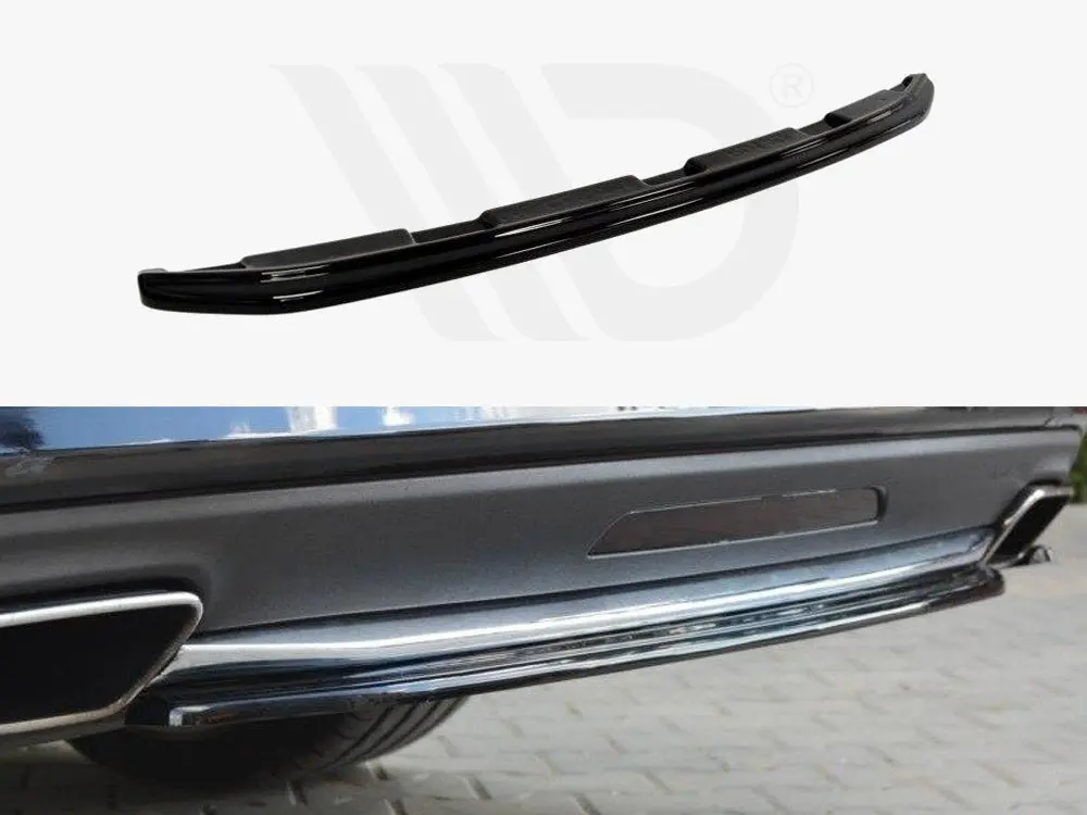 Central Rear Splitter Mercedes Cls C218 Amg-Line (Without A Vertical Bar) (2011-2014) 1