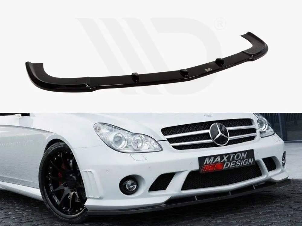 Maxton Design Front Splitter Mercedes Cls C219 - W204 Amg Look 1