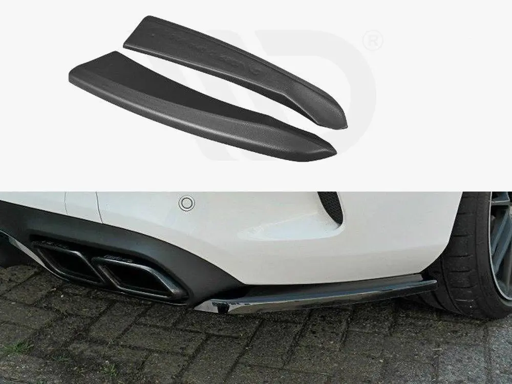 Rear Side Splitters Mercedes C 205 63 Amg Coupe (2016-2018) 1