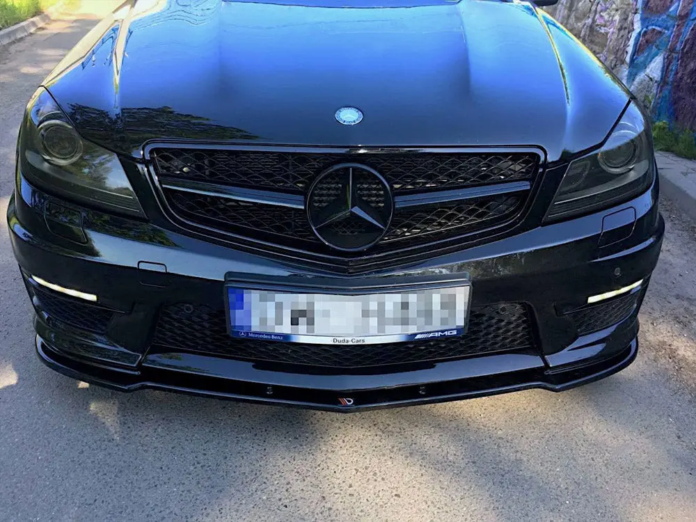 Front Splitter Mercedes C-Class W204 C63 Amg Facelift (2011-2014) 1