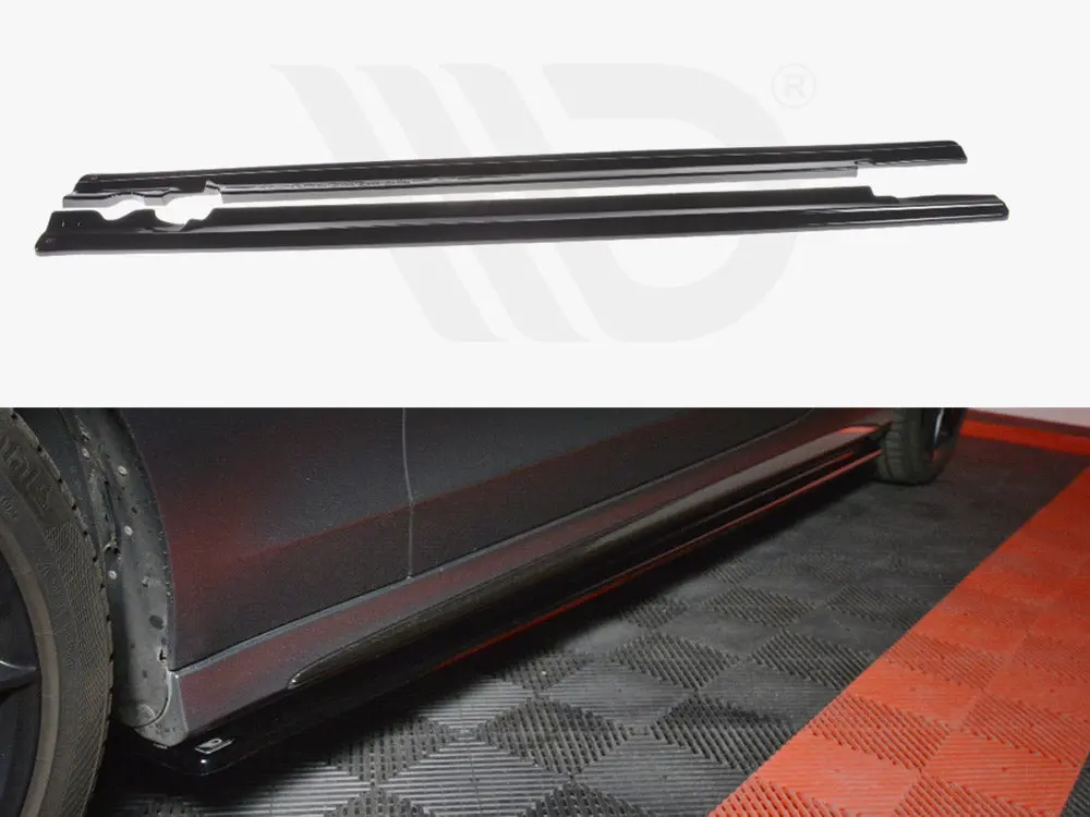 Side Skirts Splitters Mercedes C-Class W205 Coupe Amg-Line (2015-2018) 1