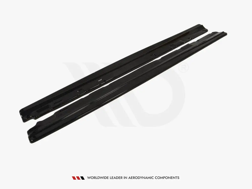 Side Skirts Diffusers Mercedes C-Class W204 (Facelift) Standard (Saloon) 2010-2015 1