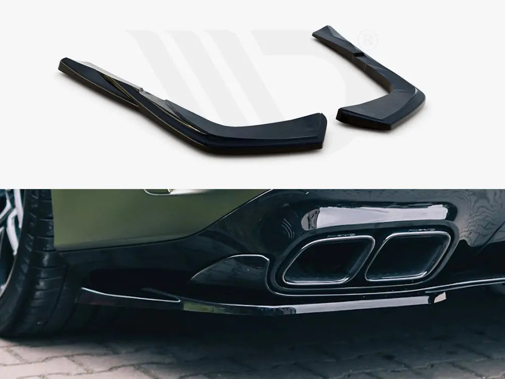 Rear Side Splitters Mercedes Amg Gt 63S 4-Door Coupe (2018-) 1