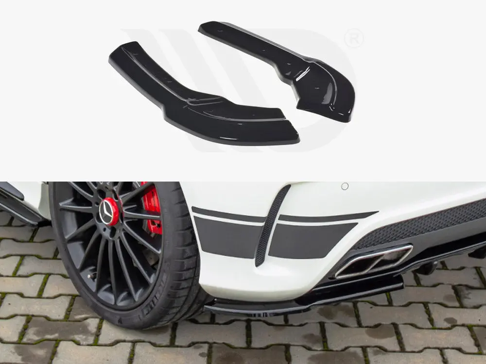 Maxton Design Rear Side Splitters Mercedes A45 Amg W176 (2013-2015) 1