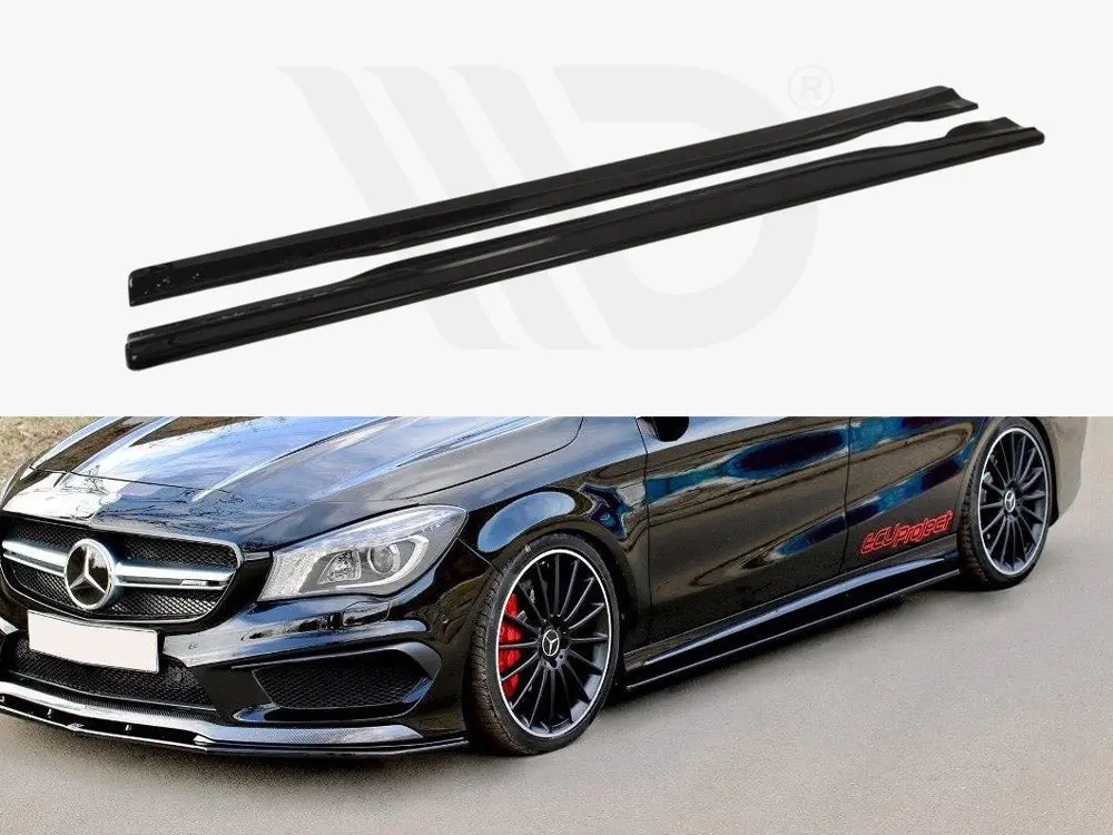 Side Skirts Diffusers Mercedes Cla 45 Amg C117/A45 Amg W176 (Preface) 1