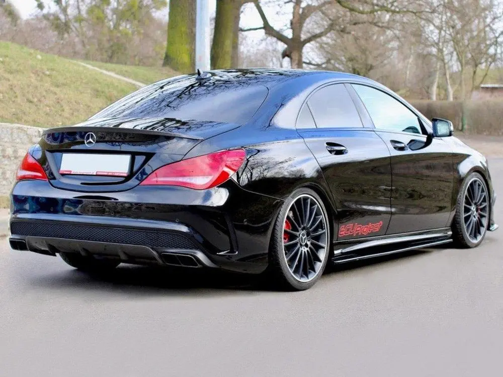 Side Skirts Diffusers Mercedes Cla 45 Amg C117/A45 Amg W176 (Preface) 2