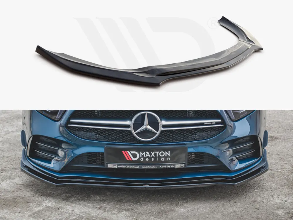 Maxton Design Front Splitter V.2 Mercedes A35 Amg Aero W177 1