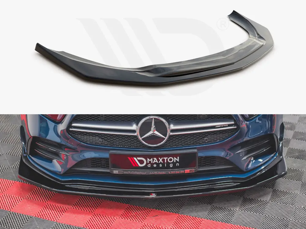 Maxton Design Front Splitter V.3 Mercedes A35 Amg Aero W177 1