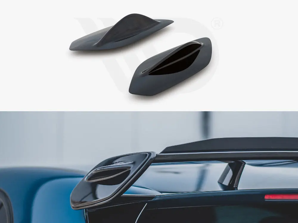Maxton Design Spoiler Side Extensions Mercedes A35 Amg Hatchback W177 1