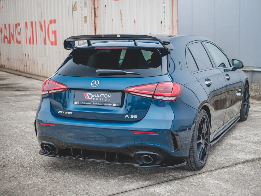 Maxton Design Spoiler Side Extensions Mercedes A35 Amg Hatchback W177 2
