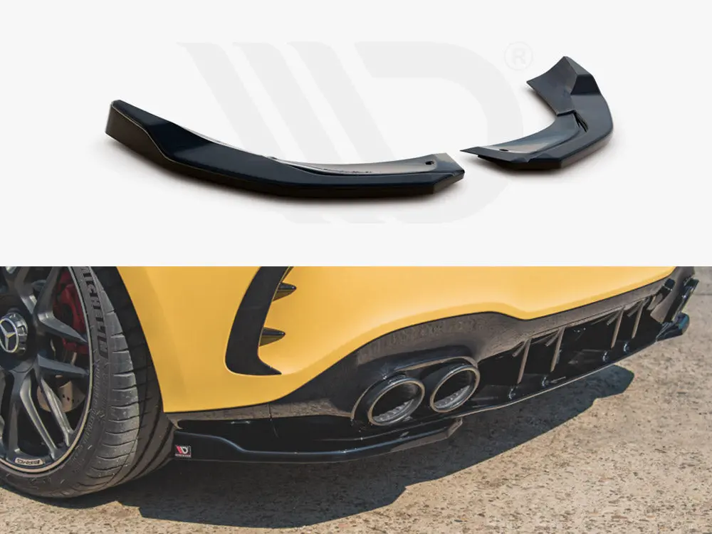 Maxton Design Rear Side Splitters V.1 Mercedes Amg A 45 S Aero Pack W177 1