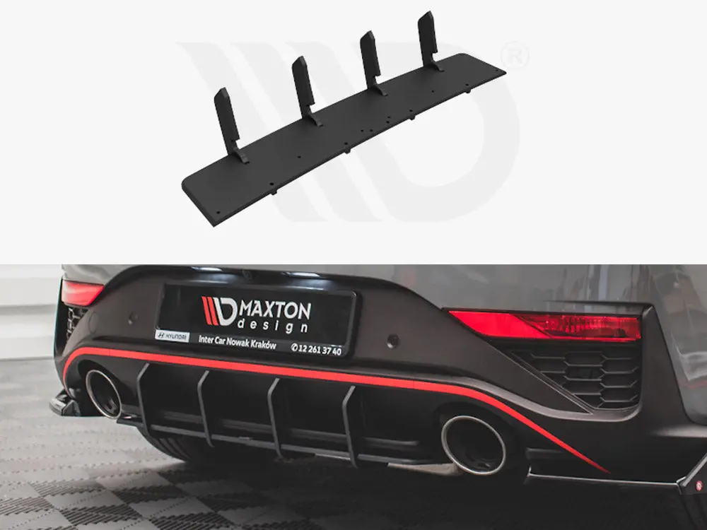 Maxton Design Street Pro Rear Diffuser Hyundai I30 N Hatchback Mk3 Facelift (2020-) 1