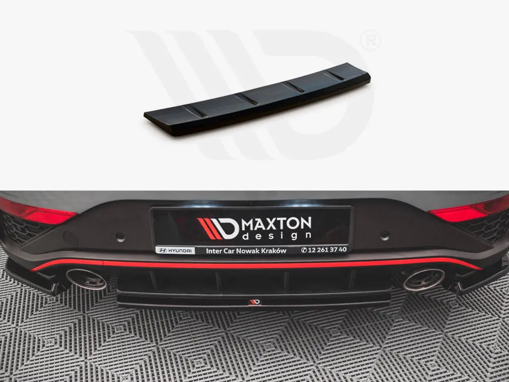 Central Rear Splitter Hyundai I30 N Hatchback Mk3 Facelift (2020-) 1