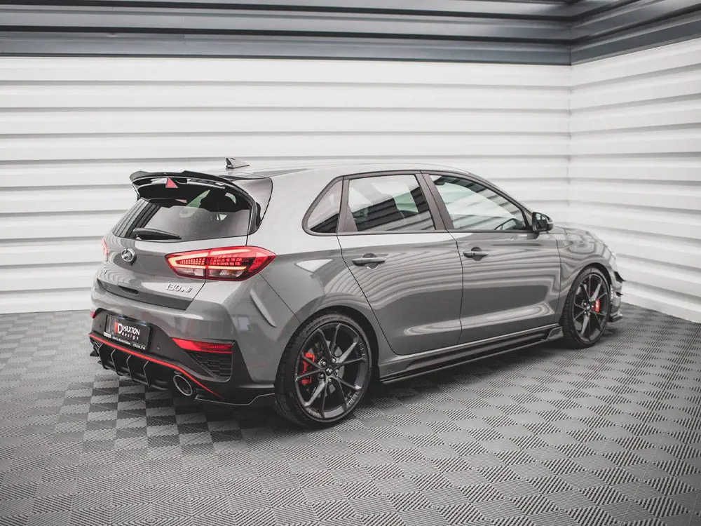 Rear Side Splitters V.3 Hyundai I30 N Hatchback Mk3 Facelift (2020-) 2