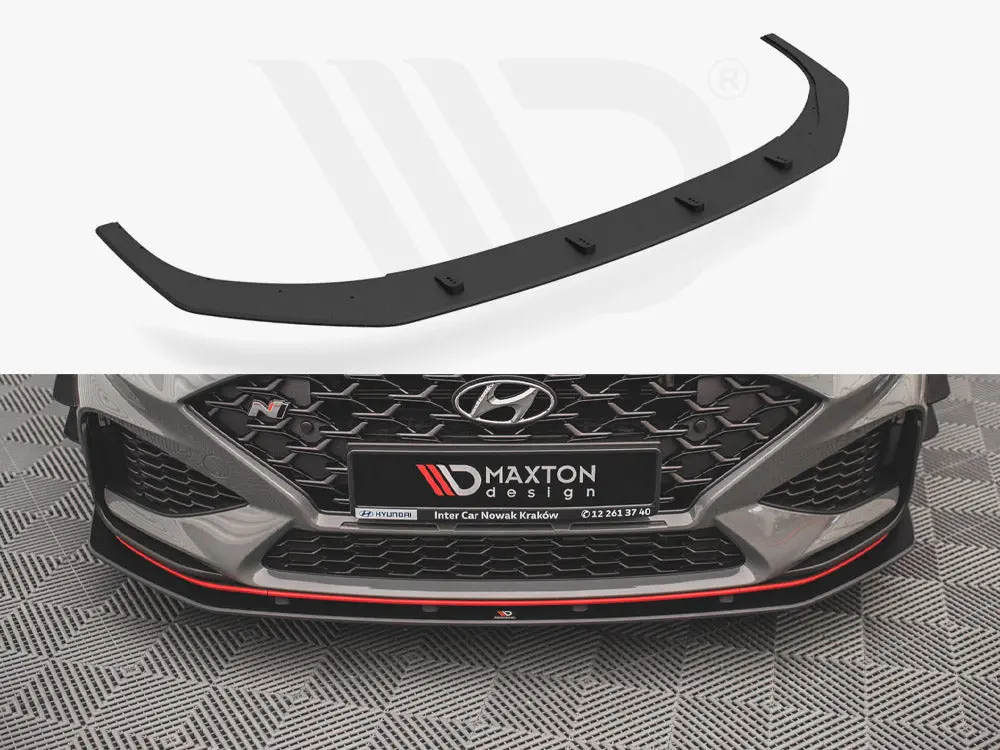 Maxton Design Street Pro Front Splitter Hyundai I30 N Hatchback/Fastback Mk3 Facelift (2020-) 1